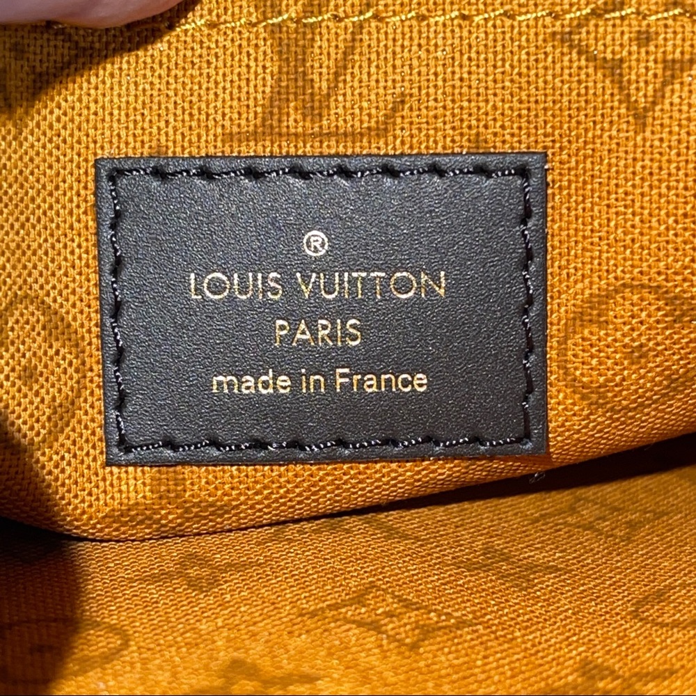 Louis Vuitton Limited Edition Orange/Black Monogram Crafty Neverfull MM … - Picture 14 of 16